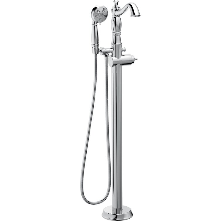 T4797-FL-LHP Delta Cassidy™ Floor Mounted Clawfoot Tub Faucet Trim